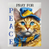 Schöne Gelbe Katze mit blauen Augen - ukraine