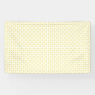 Schöne gelbe Kreise mit weißem Hintergrund Banner