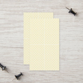 Schöne gelbe Kreise mit weißem Hintergrund Telefonnummerkarte