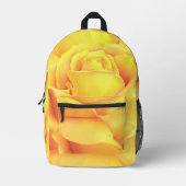 Schöne Gelbe Rose Bedruckter Rucksack (Vorderseite)