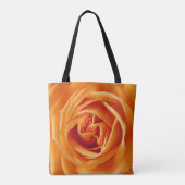 Schöne Gelbe Rose Blume Tasche (Rückseite)