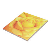 Schöne Gelbe Rose Fliese (Seite)