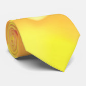 Schöne Gelbe Rose Krawatte (Gerollt)