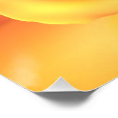 Schöne Gelbe Rose Poster (Ecke)