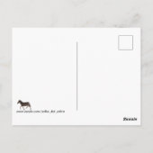 Schöne Gelbe Rose Postkarte (Rückseite)