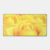 Schöne Gelbe Rose Schreibtischunterlage (Vorderseite)