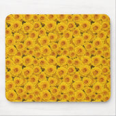 Schöne Gelbe Rosen Mousepad (Vorne)