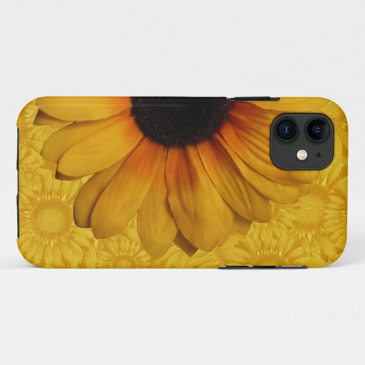 Schöne gelbe Sonnenblumen Case-Mate iPhone Hülle (Rückseite (Horizontal))