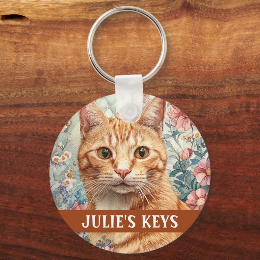 Schöne gelbe Tablette Custom Schlüsselanhänger (Rückseite)