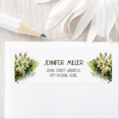 Schöne gelbe Wasserhaube (Insitu)