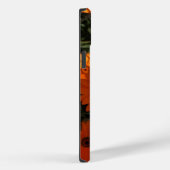 Schöne Gelborange Blume Individuelle Name Case-Mate iPhone Hülle (Rückseite / Rechts)