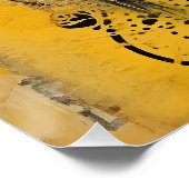 Schöne, gemischte Medienkunst Poster (Ecke)