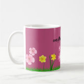 Schöne Gemusterte, blumengeschmückte Sätze. Kaffeetasse (Links)