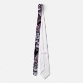 Schöne, gemusterte Pflanze Krawatte (Rückseite)