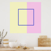 schöne geometrische Kunst Poster (Küche)