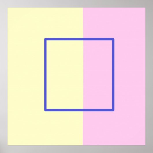 schöne geometrische Kunst Poster (Vorne)