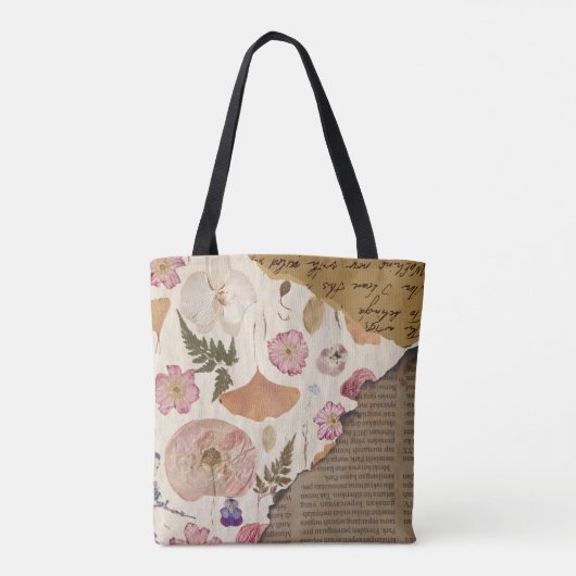 Schöne gepresste Tasche (Rückseite)