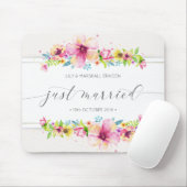 Schöne gerade verheiratete Hochzeit | Mousepad (Mit Mouse)
