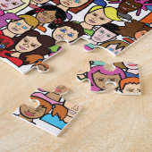 Schöne Gesichter Puzzle (Seite)