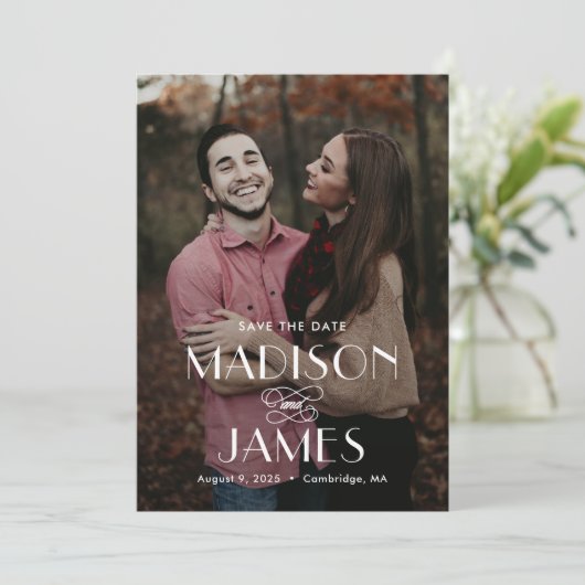 Schöne Gewerkschaft bearbeitbare Farbkarte Save th Dankeskarte (Stehend Vorderseite)