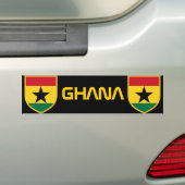 Schöne Ghana-Flagge Autoaufkleber (Auf Auto)