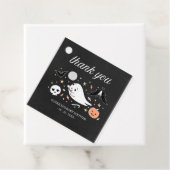 Schöne Ghost Halloween Kinderdusche Vielen Dank Geschenkanhänger (Beispiel)