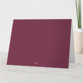 Schöne Ginger Kätzchen mit rosa Blumenkarte Karte (Rückseite)