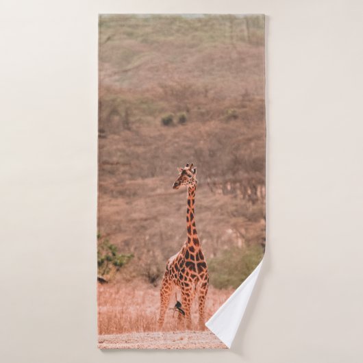 SCHÖNE GIRAFFE BADEHANDTUCH (Badehandtuch)