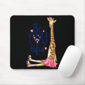 Schöne Giraffe _ Inspirieren Sie, Giraffe Tier zu Mousepad (Mit Mouse)
