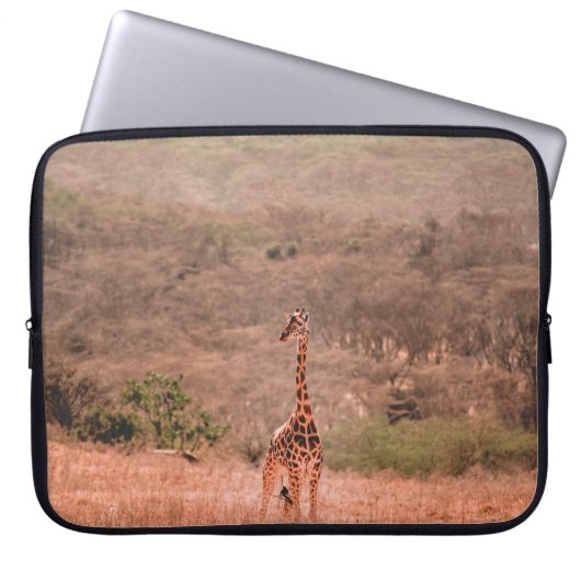 SCHÖNE GIRAFFE LAPTOPSCHUTZHÜLLE (Vorderseite)