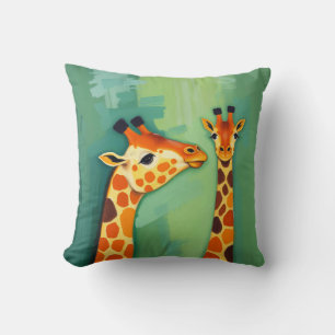 Schöne Giraffen-Wurfkissen Kissen