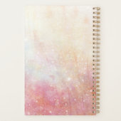 Schöne Girl and Deer Schöne Illustration Planer (Rückseite)