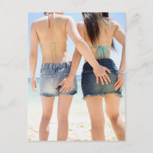 Schöne Girl-Freunde Postkarte