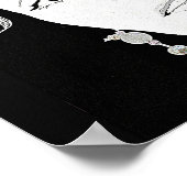 Schöne Girl-Gesicht-Mode Illustration schöne Kunst Poster (Ecke)