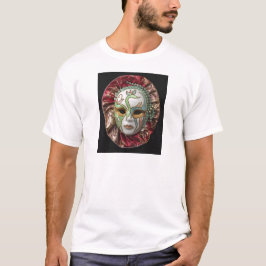Schöne Girl-Karneval-Maske T-Shirt