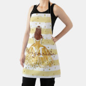 Schöne Girl Monogram Schürze (InSitu)