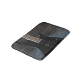 Schöne Gitarre Badematte (Schrägansicht)