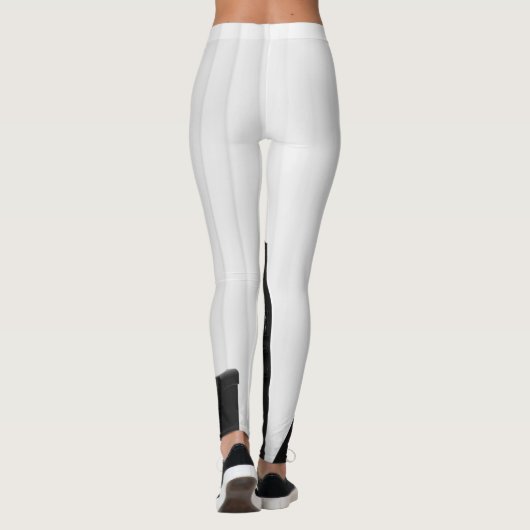 Schöne Gitarre Leggings (Rückseite)