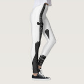 Schöne Gitarre Leggings (Rechts)