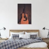 Schöne Gitarre Leinwanddruck (Insitu (Schlafzimmer))
