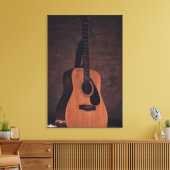 Schöne Gitarre Leinwanddruck (Insitu (Wohnzimmer))