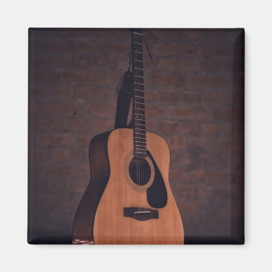 Schöne Gitarre Magnet (Vorne)