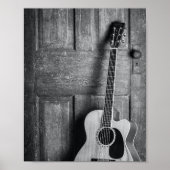 Schöne Gitarre Poster (Vorne)