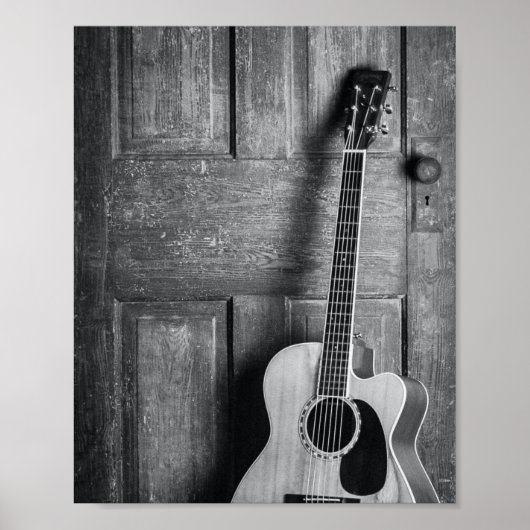 Schöne Gitarre Poster (Vorne)