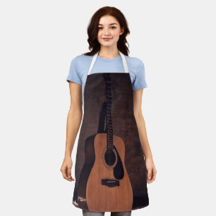 Schöne Gitarre Schürze