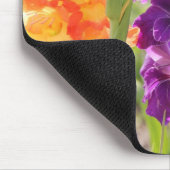 Schöne Gladiolus-Blüte Mousepad (Ecke)