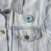 Schöne Glaslilie Button (Beispiel)