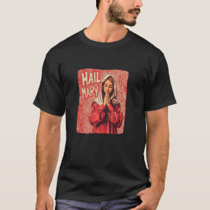 Schöne Gläubige Ave Maria Kostüm T-Shirt