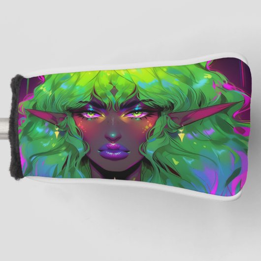 Schöne Glorious Elven Queen Golf Headcover (Vorderseite)