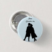 Schöne glückliche Abschlüsse Tag Button (Vorne & Hinten)
